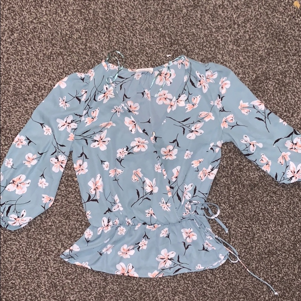 Sienna sky floral top